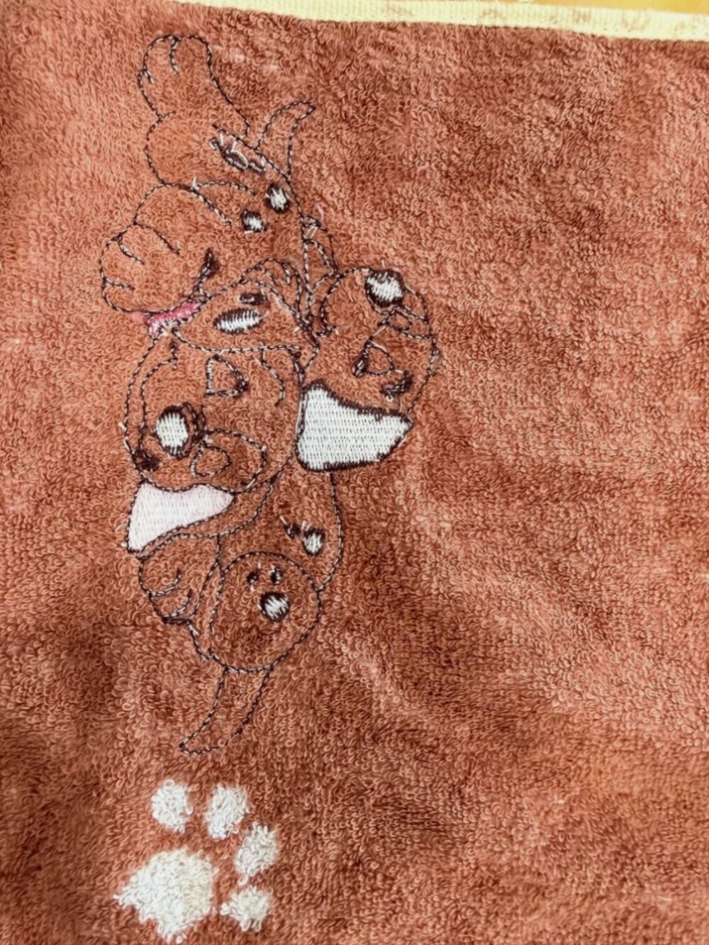Disney 101 Dalmatians Face & Hand Towel New With Tags Disney Puppy Dogs - Picture 4 of 6